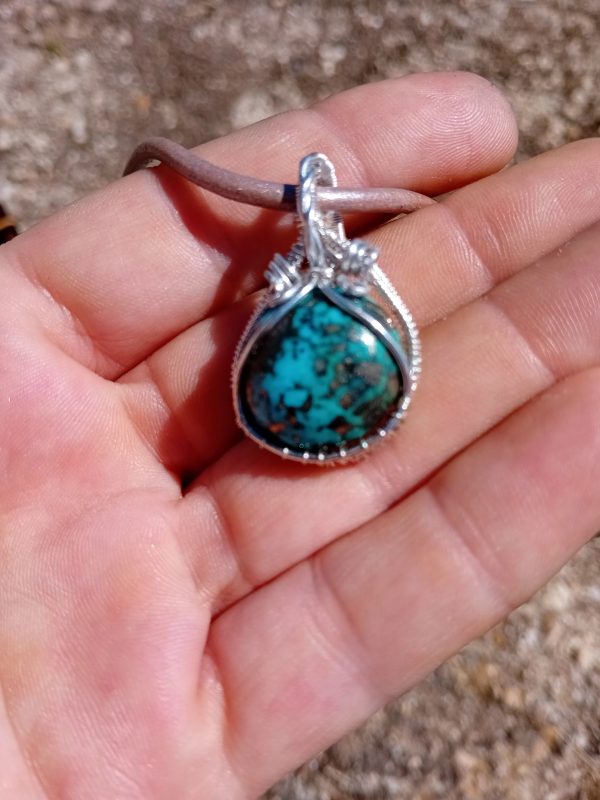 20260521_153823 Talisman "Mémoires de voyageurs" , turquoise d'Iran